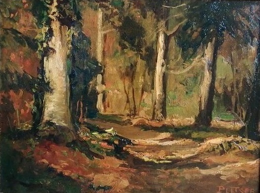George Pletser,  Painter, Oil on canvas, ca. 1920-1930