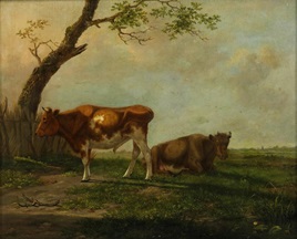 Johannes Janson, Painter, Oil on panel, 1770